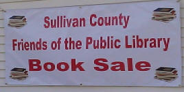 Friends new Book Sale sign